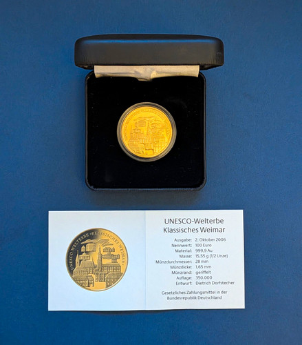 100 euro goldmünze - 100, 2006