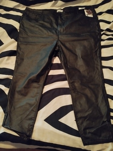 Rotbraune hose lederoptik - hose, in