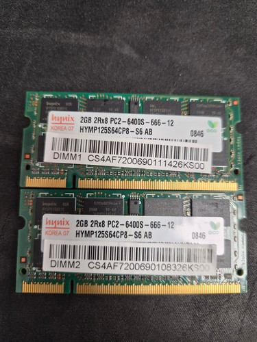 Hynix ddr2 so dimm - 4, gb