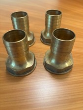 4x Messing Schlauchtülle 1 1/4” DN32 auf innengew 39 mm Bootsbau Schlauchstutzen
