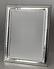 9x13 Foto-/Bilderrahmen massive Auflage 999er Sterling Silber Art. 3/925/211