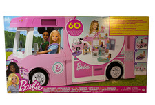 Barbie 3-in-1 Super Abenteuer-Camper mit Zubehör Pool Boot GHL93 NEU OVP - NEU ✅