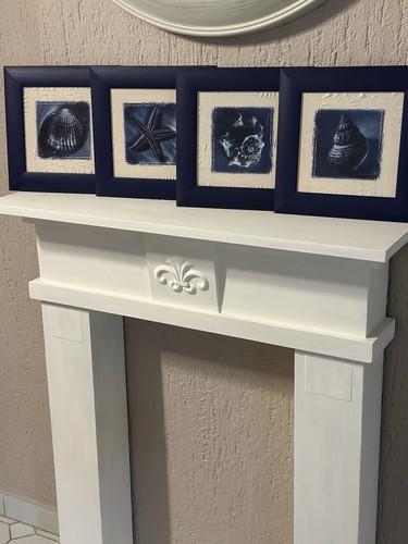 4er set gerahmte maritime - 4er,