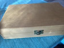 X groß ROWI Holz-Diakasten für 100 Dias Holzkiste Holzkasten mit Dias 0412