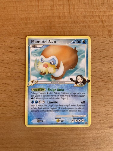 Pokemon mamutel 111 rare - pokemon,
