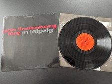 Udo Lindenberg - Live In Leipzig Vinyl LP Ohne Poster Polydor 1990
