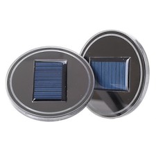 Solar Cup Holder Floor Pad LED