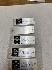 Geniol /Petromax Typenschilder