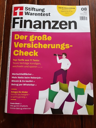 Stiftung warentest finanzen - +,