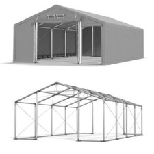 Lagerzelt 5x8m Industriezelt Weidezelt Zelthalle 8x5 NEU Ganzjähriges SFR WP