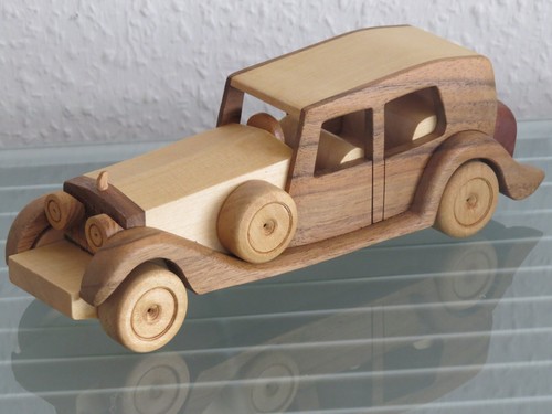 Unikat oldtimer pkw holzauto - unikat,
