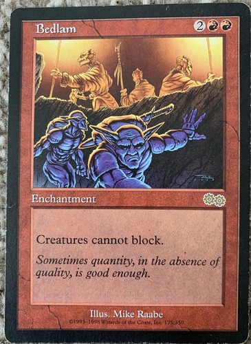 Bedlam magic the - magic, gathering