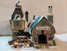 Lemax Carol Town "The Blacksmith Shop" von 2003 Christmas Village US Import OVP