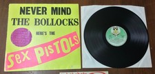 Sex Pistols Never mind the bollocks Deutsche Erstpressung mit Sticker . Original