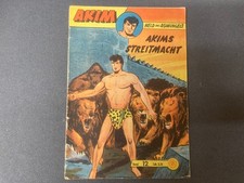 Lehning: AKIM Held des Dschungels Comic Heft 12  (50er Jahre) [6520]