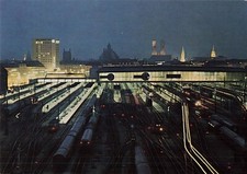 Munich Germany at Night City