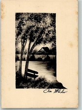 10740680 - Parkbank am Teich