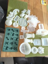 Konvolut Silikonform Resin Epoxidharz Form 21 Teile