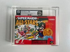Super Mario All-Stars  Pixelgrading 80+ New in Box NIB Super Nintendo / SNES