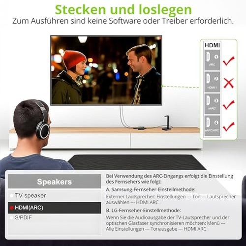 Earc arc audio extractor - earc,