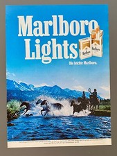 Marlboro Lights Pferde Cowboy