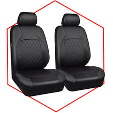 2x Auto Vorne Sitzbezüge Sitzbezug für VW CADDY I II III IV Schwarz Kunstleder