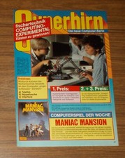 Seltene Werbung | Review FISCHERTECHNIK COMPUTING EXPERIMENTAL C64 Amiga 1988