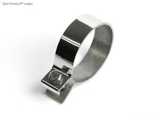 BASTUCK Edelstahl Auspuffschelle verstärkt Ø63mm SCH63 Schelle für alle Modelle