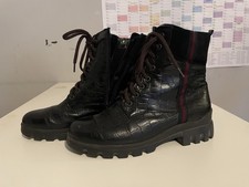 Waldläufer Stiefel Stiefeletten Gefüttert Wanderschuhe Größe 39 39,5 Schuhe