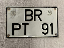 Altkreis-Kennzeichen BR Ldk.Bruchsal 34x20 cm TÜV 5/69