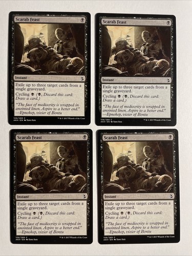 Mtg amonkhet scarab feast - mtg,
