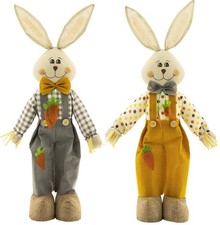 2er set osterhasen figuren - osterhasen,