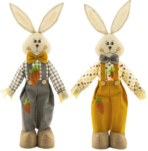 2er set osterhasen figuren - osterhasen,