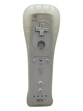 Nintendo Wii Remote Controller - Weiß - Schlaufe Grau - getestet + Silikonhülle