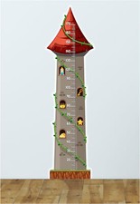 Messlatte Wandaufkleber