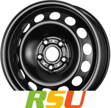 MWD 16236 6x16" ET43 LK5 112 ML 57.1 Stahlfelgen 16 Zoll