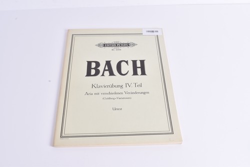 Notenbuch bach klavierübung - notenbuch,