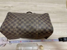 Louis Vuitton Speedy Damier Ebene Canvas Handtasche Umhängetasche Top Handle Bag