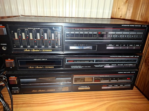 Fisher compact disc player - compact,