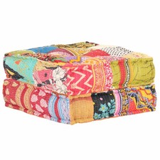 Patchwork Sitzpouf | Weiches