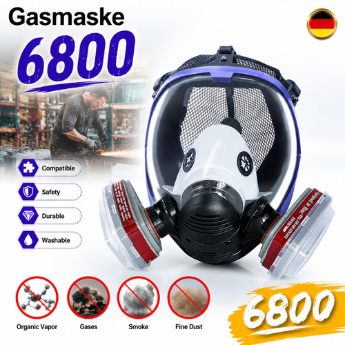 Vollmaske atemschutzmask mit - atemschutzmask, e