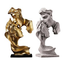 Paar küssen Statue Skulptur