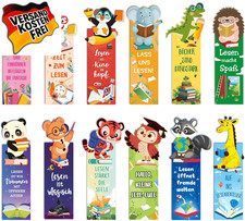 Lesezeichen Papier Tiere