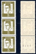 BRD Dreierstreifen Rollenmarke