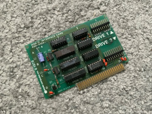 Apple disk drive card - ii,