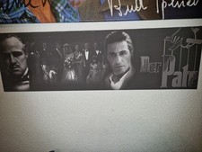 Der Pate Leinwand Im Keilrahmen 100x30cm