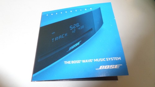 Presenting the bose - /,