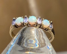 Luxuriöser opalring ring - luxuriöser,