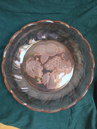 Vintage glasschale obstschale - vintage,