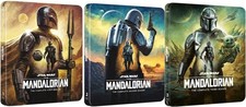 The Mandalorian Staffel 1+2+3 UHD 4k + Blu Star Wars deutsch Steelbook 1-3 NEU